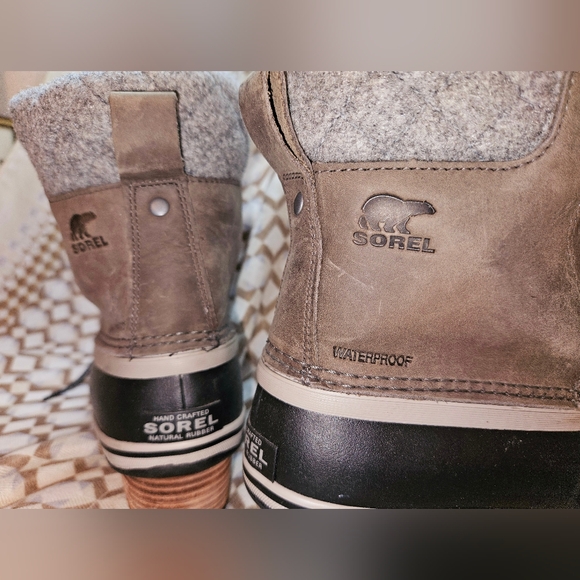 Womans Sorel Boots Tan size 7.5 - Picture 8 of 11